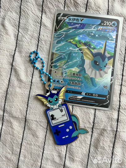 Брелок Vaporeon Вайпореон Покемон