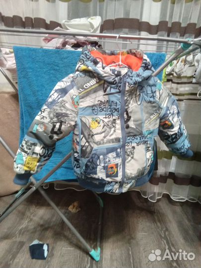 Куртка детская демисезонная для мальчика 98 104