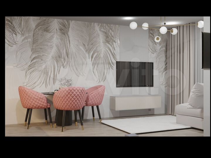 1-к. квартира, 43,4 м², 11/16 эт.