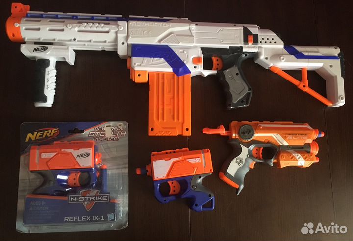 Nerf бластеры