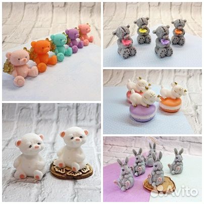 Мыло ручной работы животные