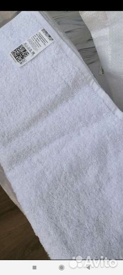 Махровые полотенца белые 70#140, 50#100, 40#70