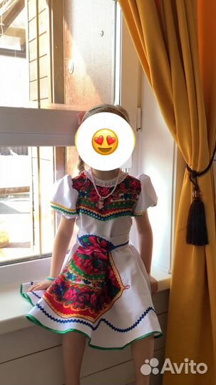 Платье для девочки 110