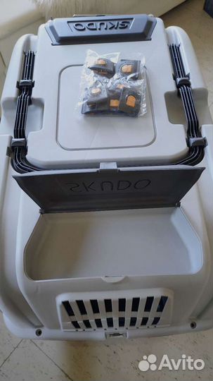 Переноска для крупных собак с колесами