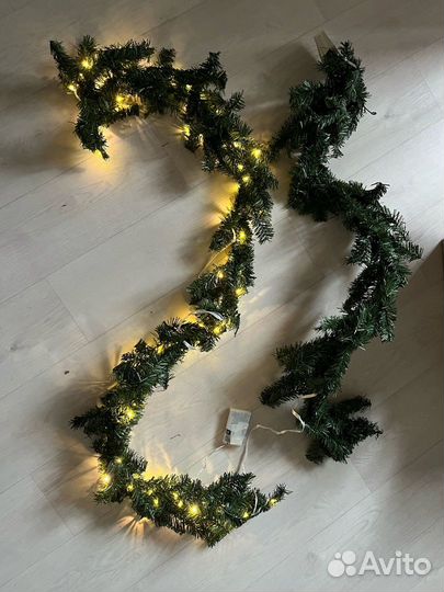 Хвойная гирлянда