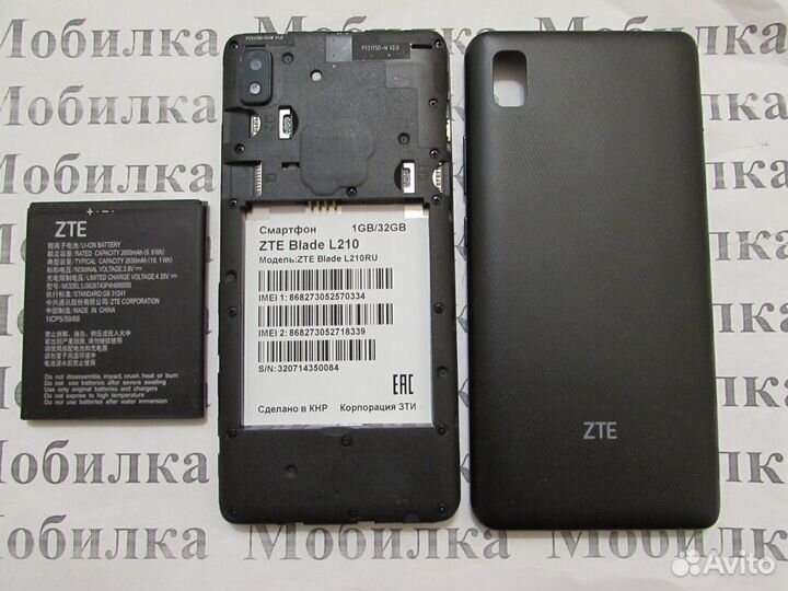 Телефон “ZTE Blade L210”, требуется ремонт