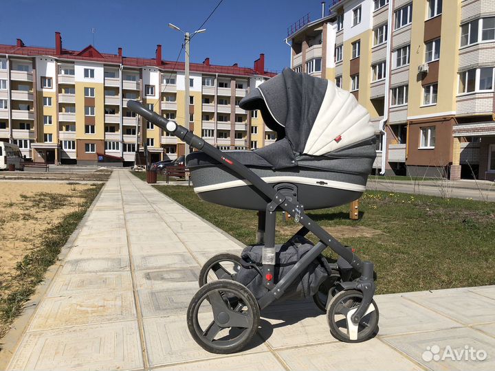 Коляска 2 в 1 bebe mobile movo