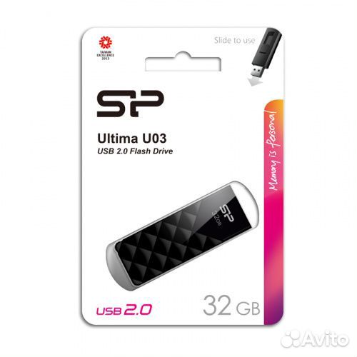 Flash Usb 2.0 Silicon Power Ultima U03 на 32GB