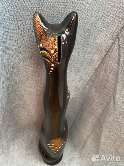 Статуэтка- копилка кот, ручная роспись