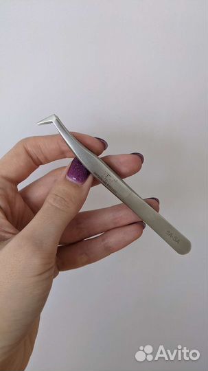 Пинцет для наращивания ресниц