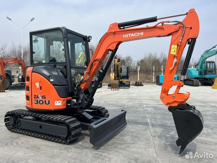 Мини-экскаватор Hitachi ZX30U-5, 2021