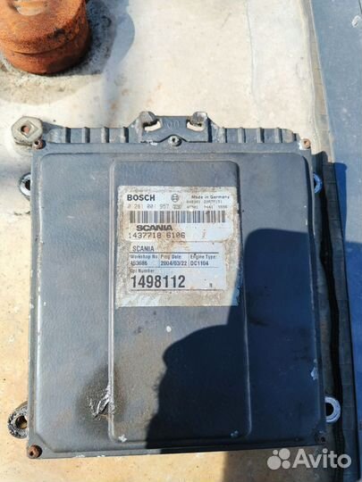 Блок управления двигателем Scania 4серии