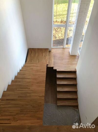 Лестница П-обpaзная