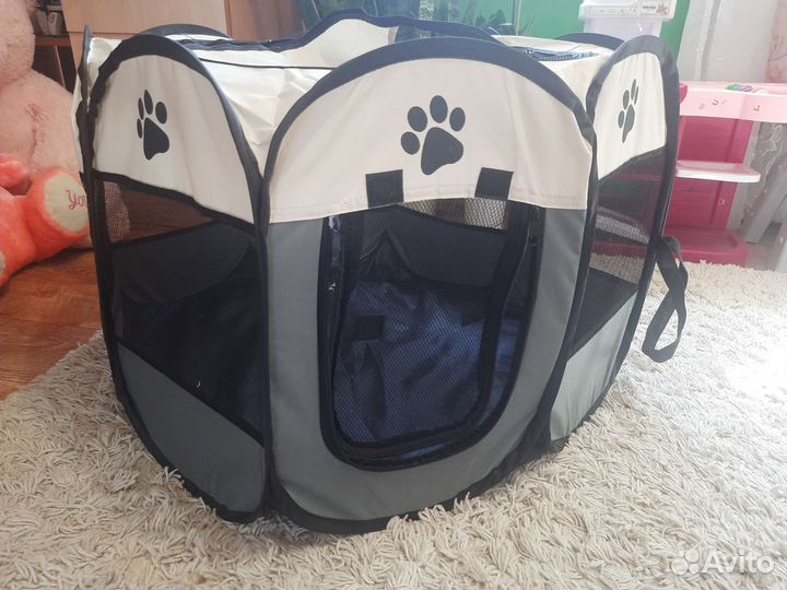 Вольер тент манеж для собачек и кошек