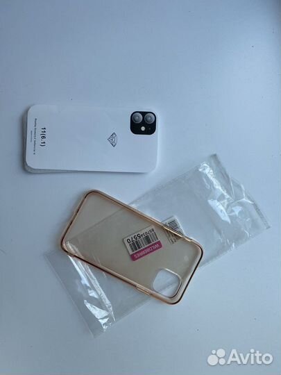 Прозрачный силиконовый чехол iPhone 11