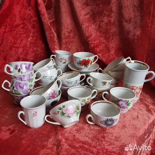 Чайные чашки СССР