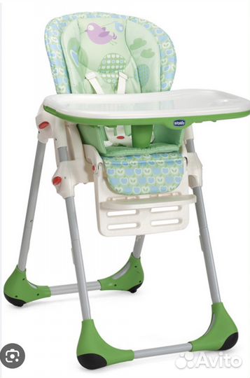 Стульчик для кормления chicco polly magic