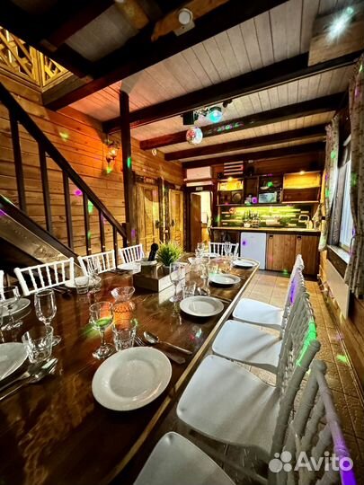 Аренда коттеджа (до 15 гостей)