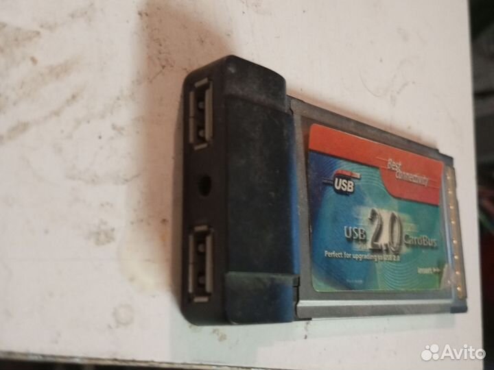 Адаптер USB 2.0 для ноутбука cardbus