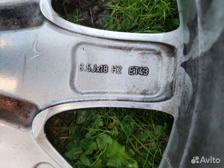 Оригинальные диски Mercedes R18 W221 2 шт