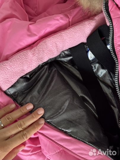 Зимний комбинезон для девочки 116