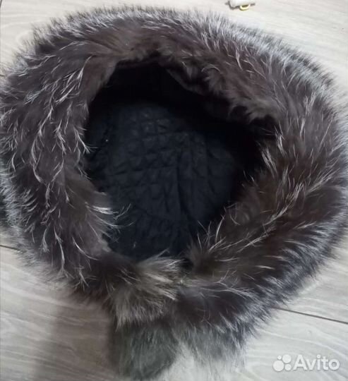 Шапка женская из песца