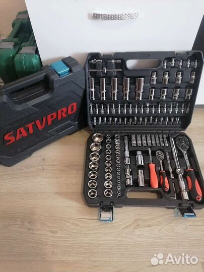 Набор инструментов 108 предметов Satvpro