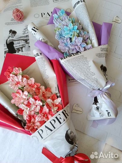 Букет из зефира