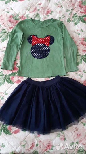 Пакет одежды для девочки на 5-6 лет