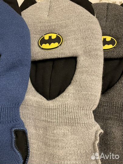 Детский шлем/ шапка для мальчика р48-50