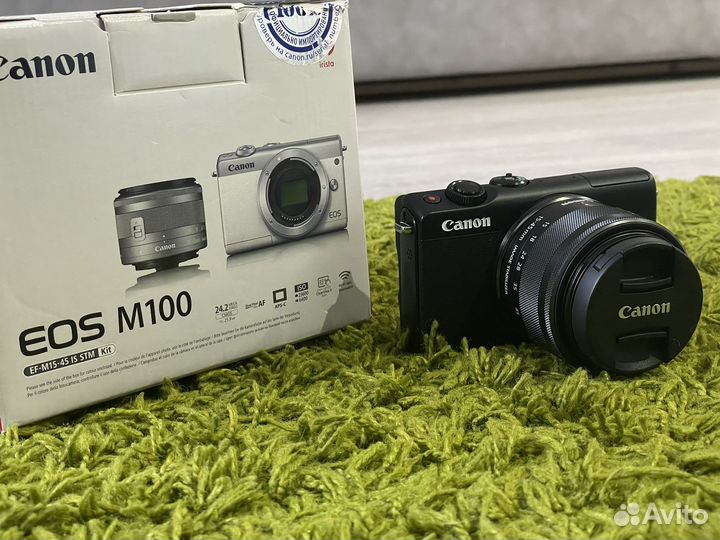 Фотоаппарат canon eos m 100
