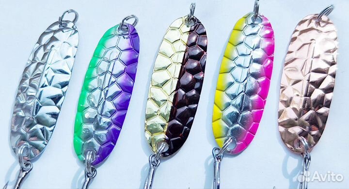 Блесны Williams Wabler(реплика, соты) 7гр, 5шт