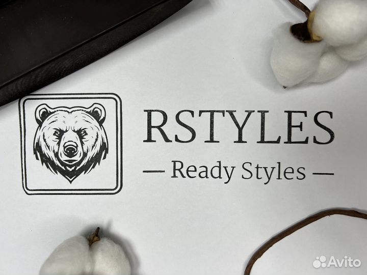 Штамп с фирменным логотипом/брендом для упаковки