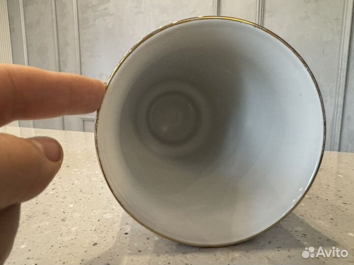 Ваза Дулево Пион СССР фарфор