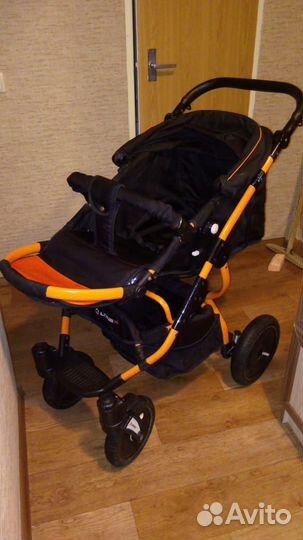 Прогулочная коляска зимняя бу