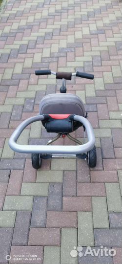 3х колесный велосипед с ручкой