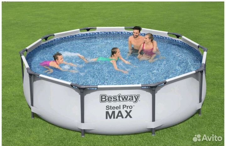 Каркасный бассейн Bestway steel pro max