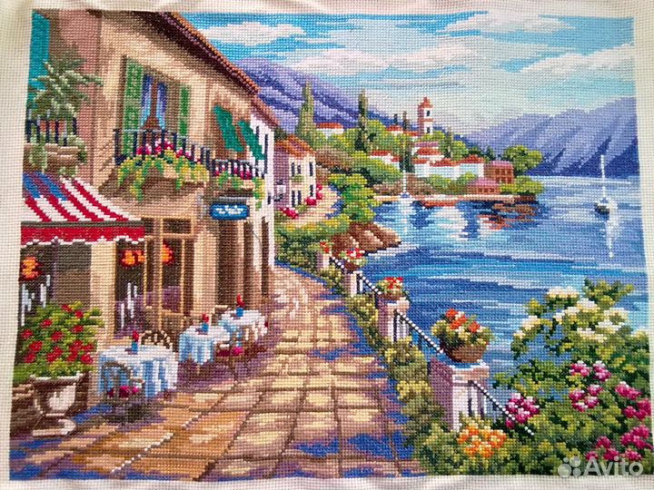 Картины вышитые в технике счетный крест