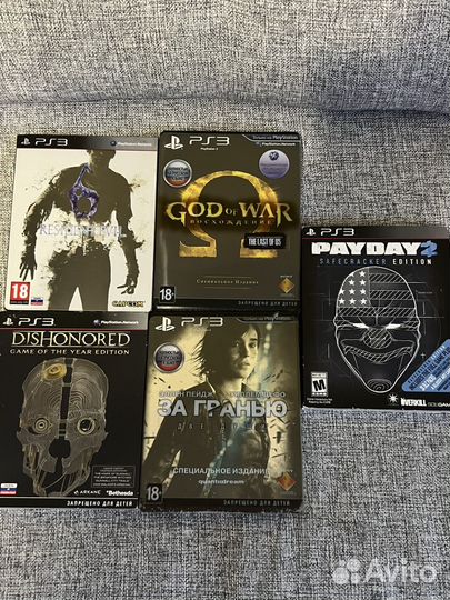 Специальные издания Steelbook PS3