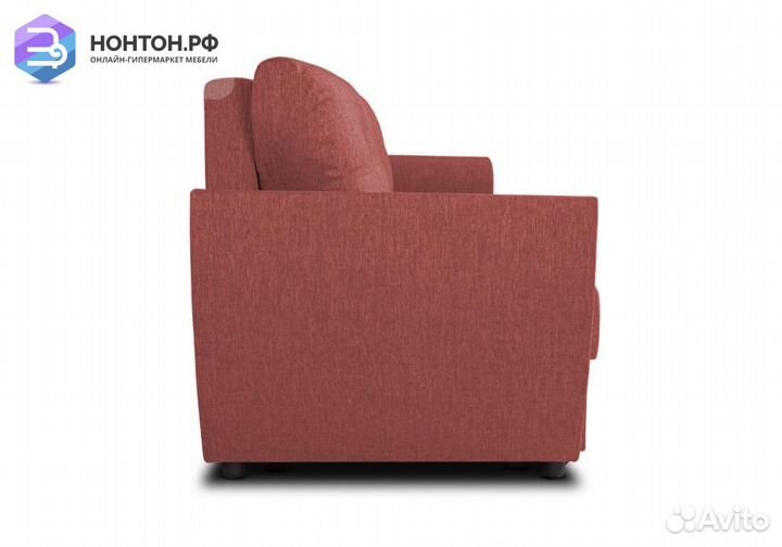 Диван еврокнижка Амстердам терракотовый