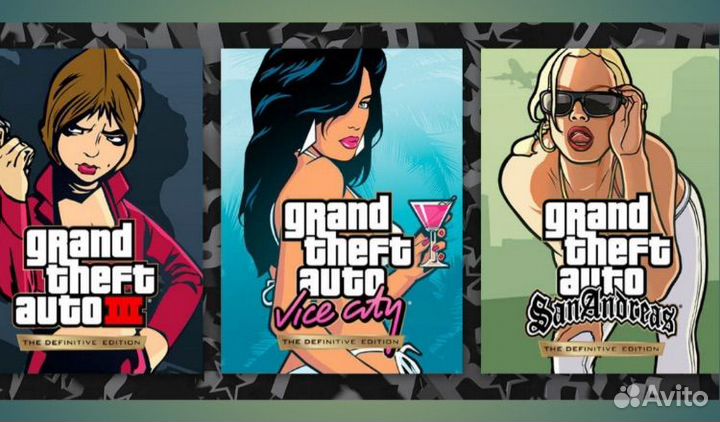 Grand Theft Auto GTA The Trilogy PS4/PS5