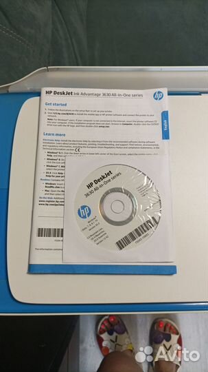 Принтер струйный цветной мфу HP Deskjekt 3630