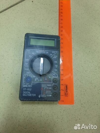 Мультиметр цифровой со звуком