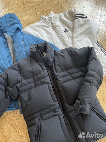 Куртка и пуховик б/у Adidas, размер 48, рост 170
