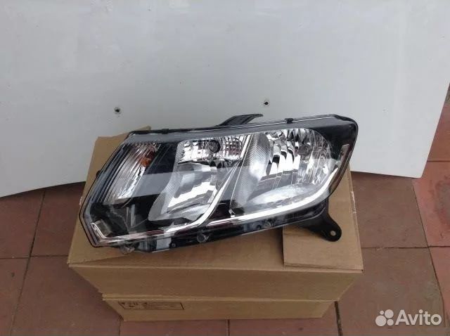 Фары Логан Новый- New Левая/Правая (Оригинал)