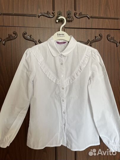 Блузка-рубашка школьные