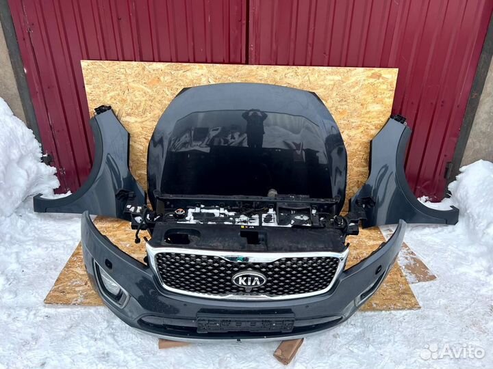 Ноускат передок морда в сборе Kia Sorento Prime UM