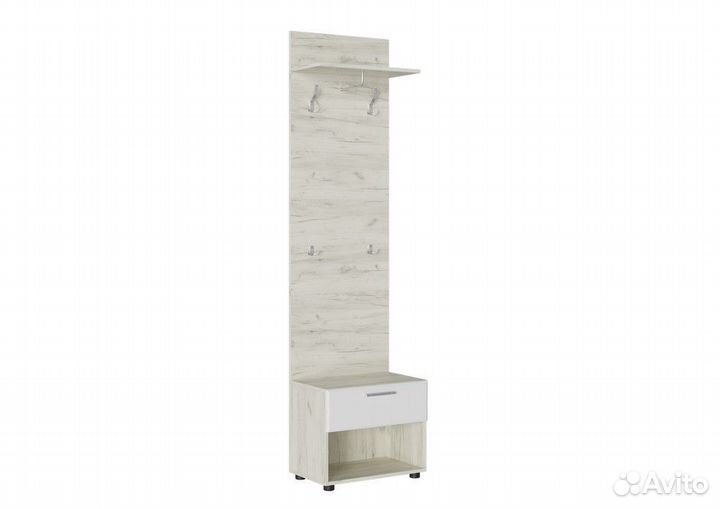 Сафари Тумба тм-003 Дуб Крафт белый Белый