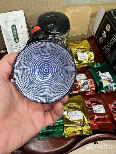 Набор стартовый китайский: пуэр дахунпао чайник