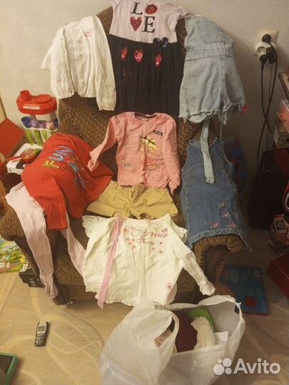 Одежда для девочки пакетом 110